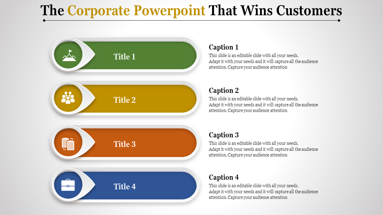 Corporate PowerPoint Template and Google Slides Themes